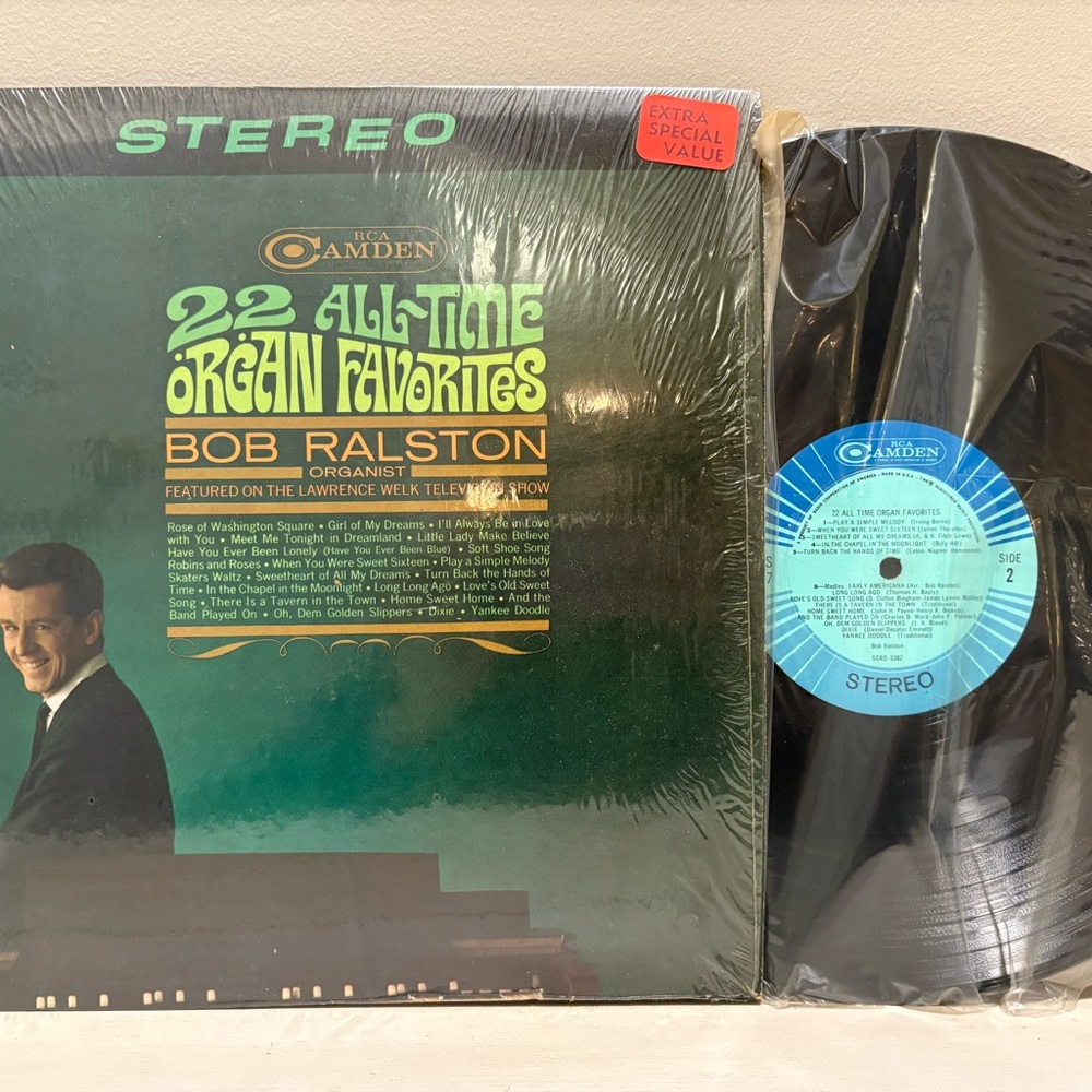 RCA Camden Vinyl Record - 22 All-Time Organ Favorites